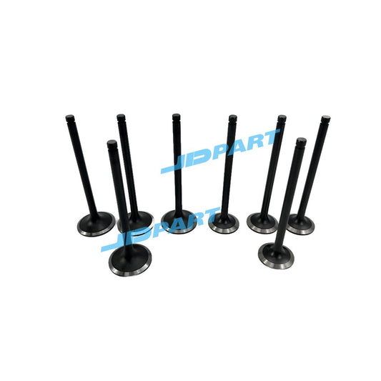 8-piece K25 intake and exhaust valve set for diesel engines.