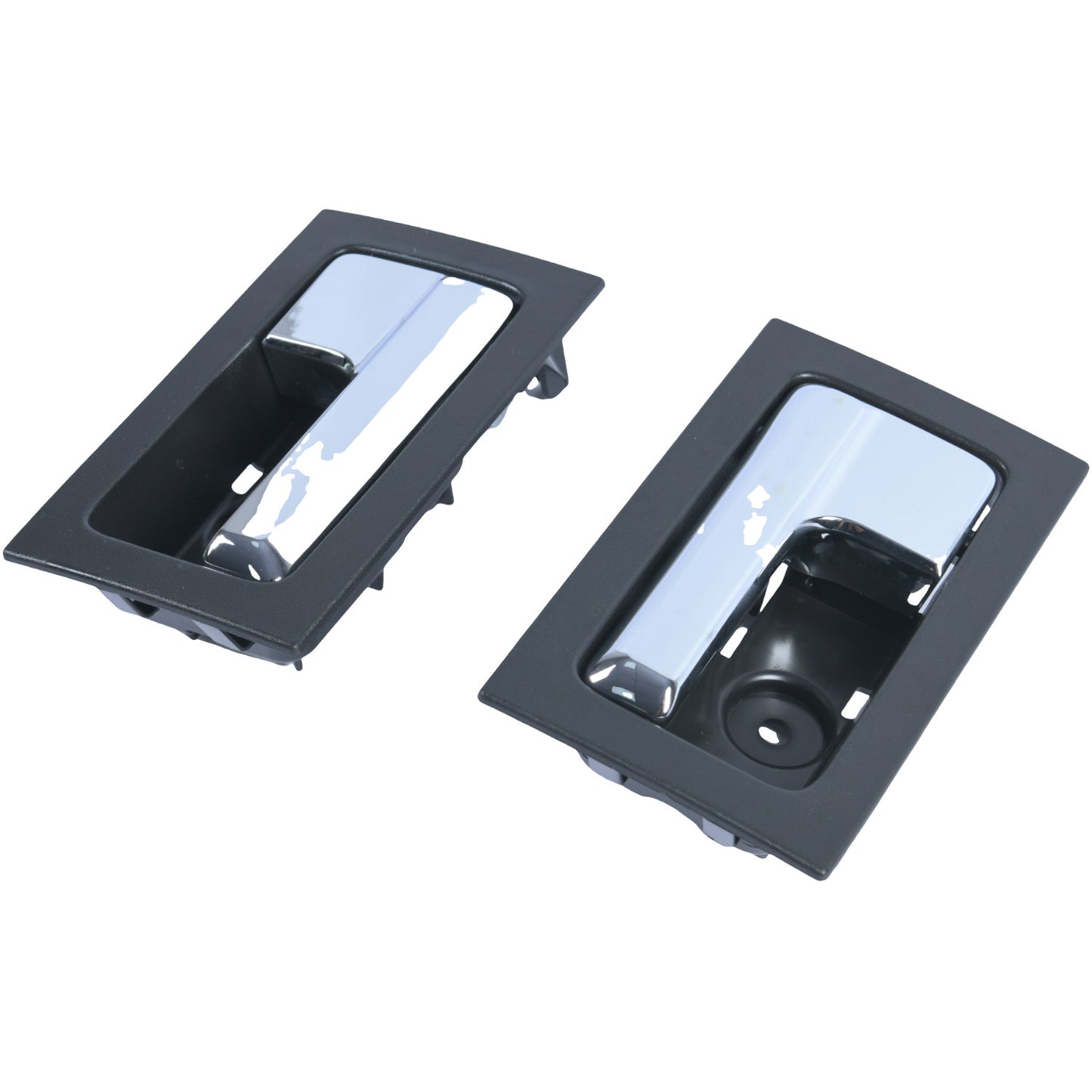 for Ford F150 Inside Interior Door Handle Driver Passenger Pair Platinum Chrome