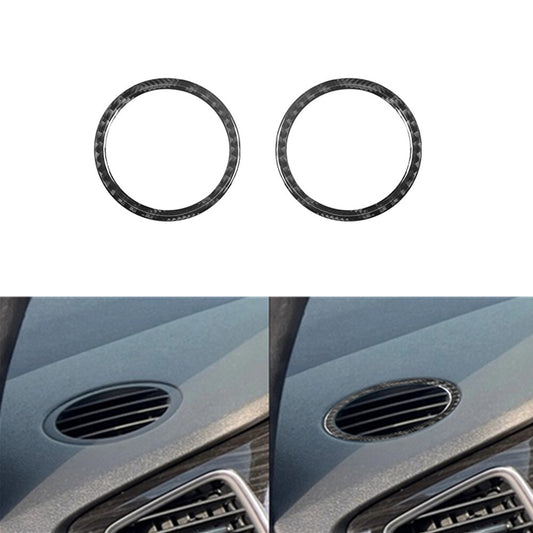 Carbon Fiber Front Defogging Air Vent Outlet Trim Cover for KIA Sedona 2015-2016