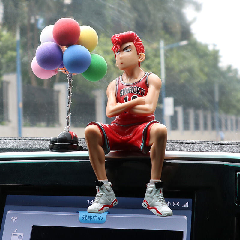 Handmade Anime Grand Slam Slam Dunk Eugenio Car Pendant - Car Interior Decoration