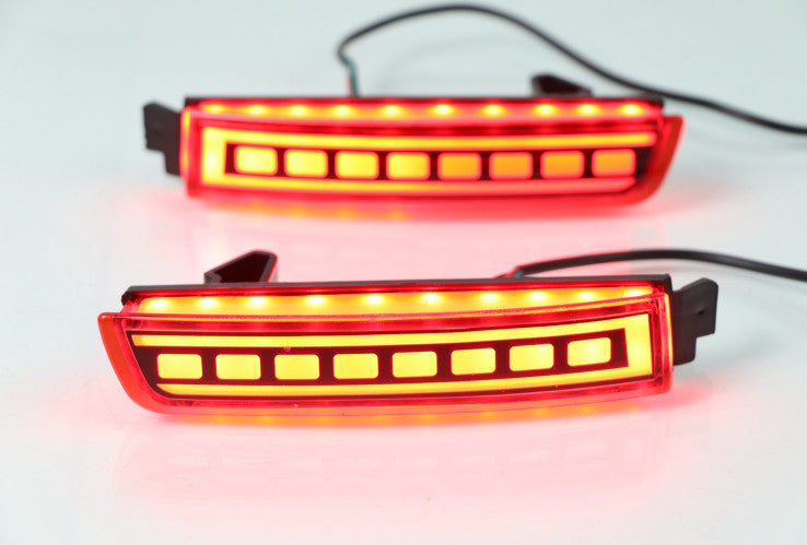Fit For Kicks 2017-2020 LED Rear Fog Light Tail Bumper Light Sets 2PCS v