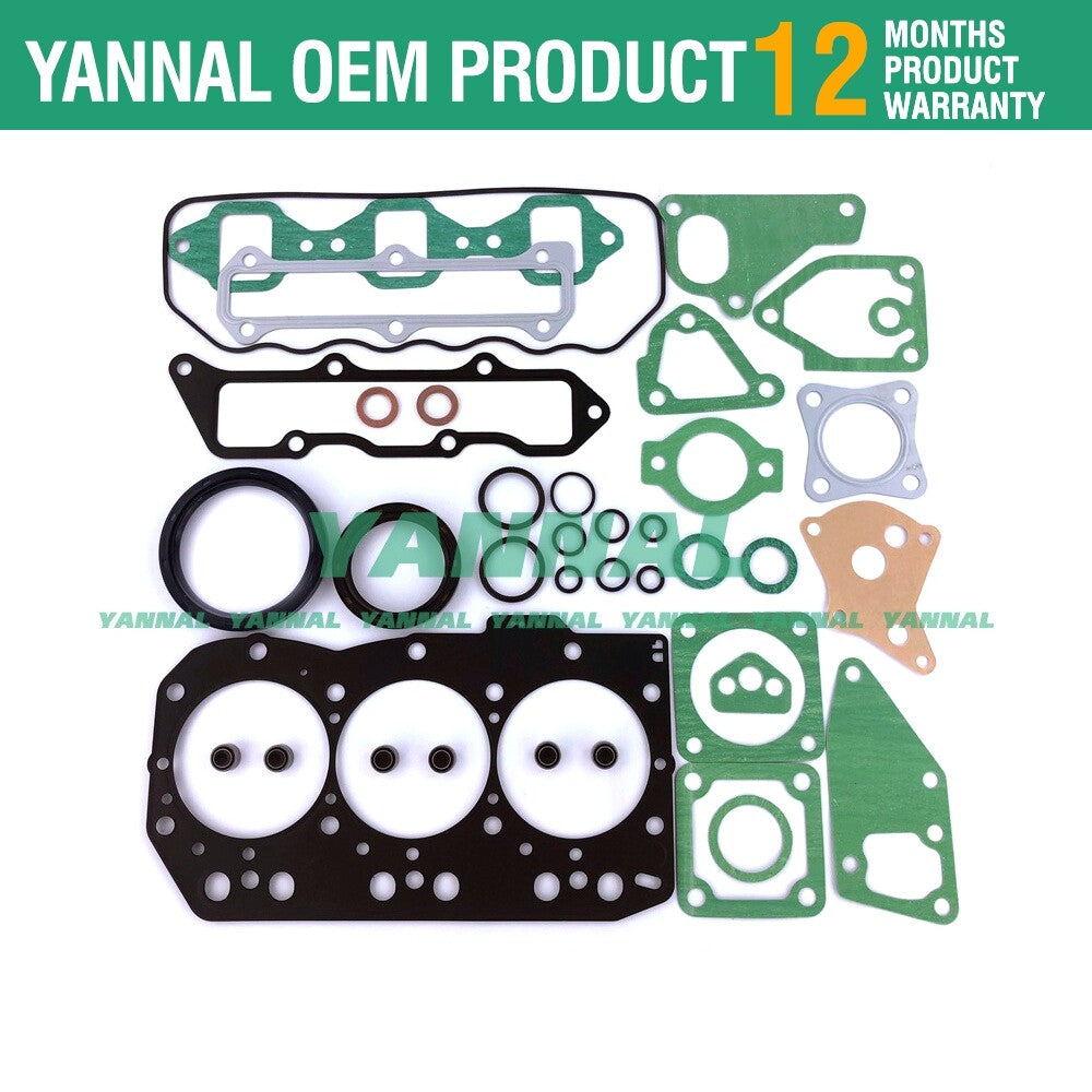 3T82B Full Overhaul Head Gasket Set for YM 2001 2010 2020 Tractors 3T82B-N Parts