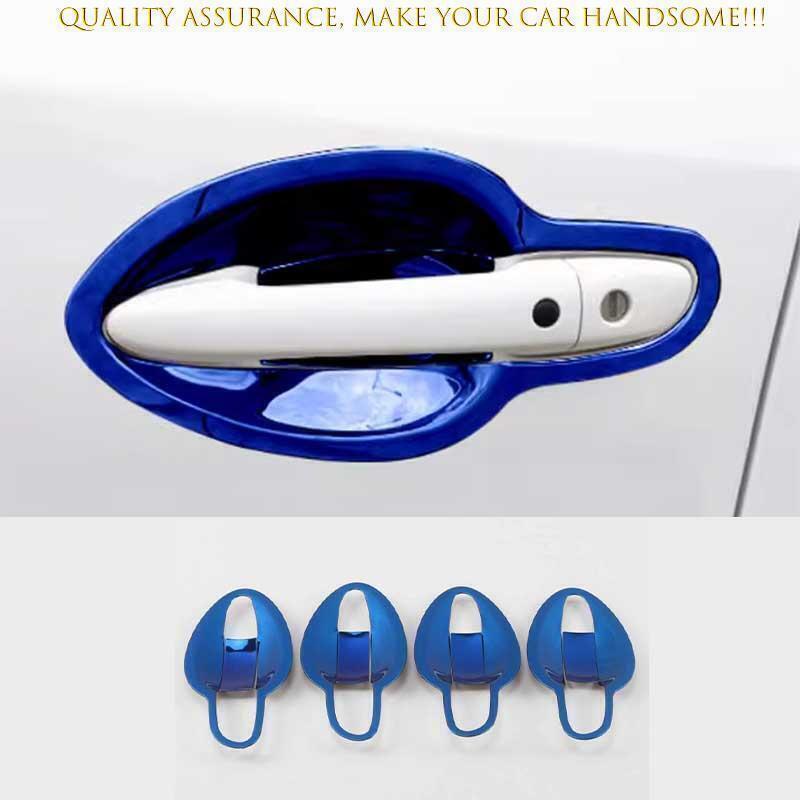 for Mazda CX-5 17-2024 Blue Steel Exterior Outside Door Bowl Molding Cover Trim