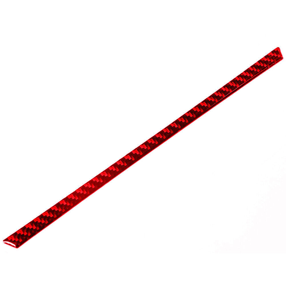 Red Carbon Fiber Speedmeter Cover Trim Sticker for BMW 6Series F12 F13 2011-2018