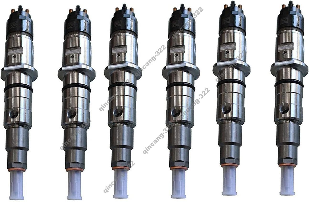 6PCS Fuel Injector 4994541 for Engine ISLE QSL8.9 QSL9
