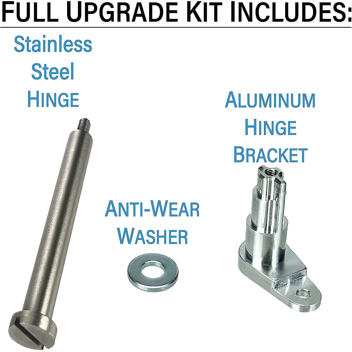 Fuel Door Repair Hinge Kit Loose Gas Cap 09-2014 Permanent Repair for Ford F150