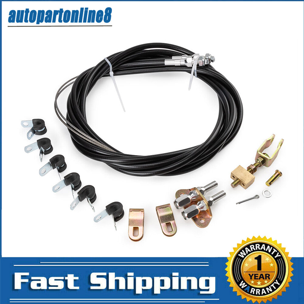 One universal rear parking brake emergency electronic brake cable suitable for Wilwood 330-9371 Q