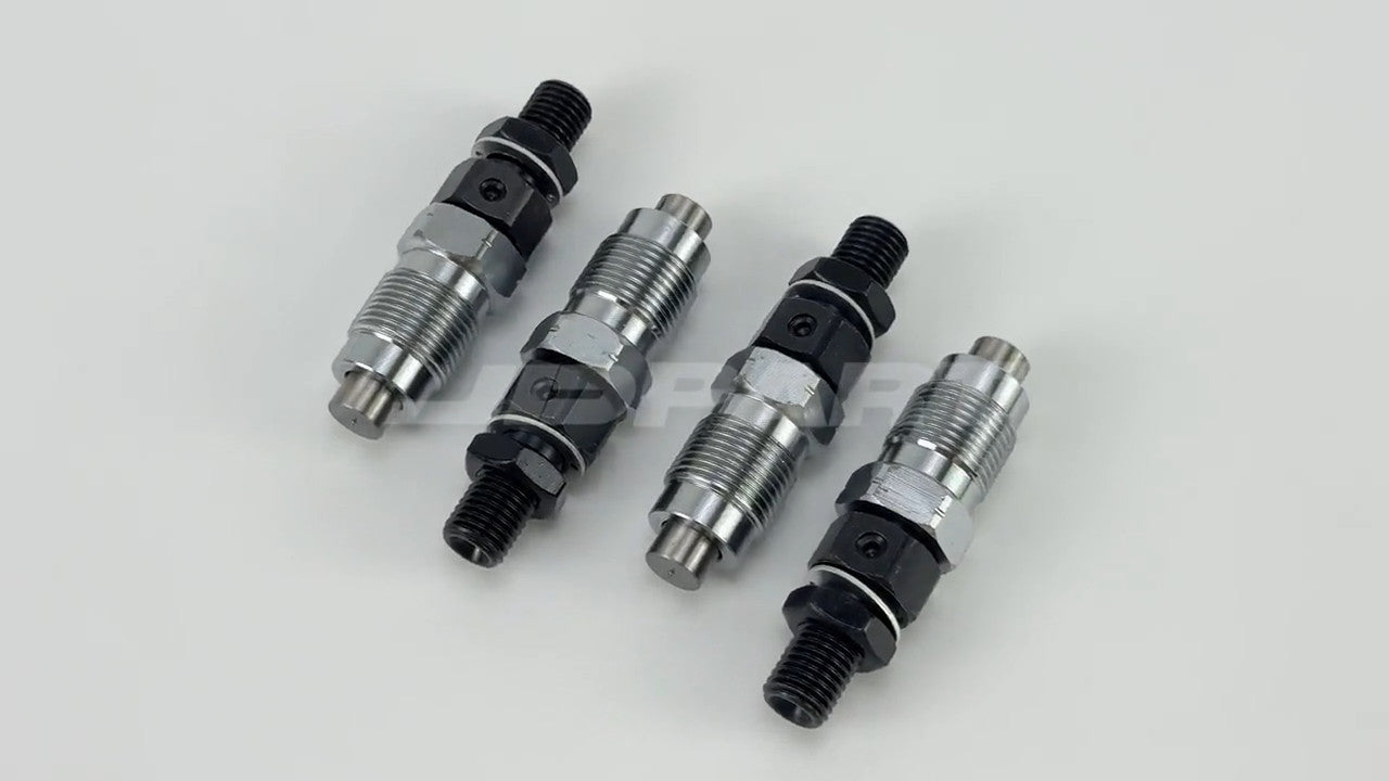 4 fuel injectors, 093500-5700 23600-69105, for 1KZ-T 1KZ engines.