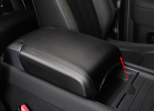 Black Center Armrest Surface Case Cover Leather 1xFor for Land Rover for Defender 2020+ n