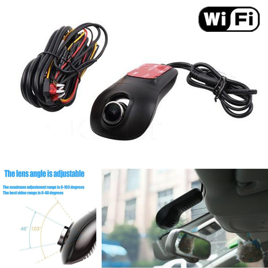Car for Mini Hidden 1080P Wifi Camera Video Recorder Camcorder Driving DVR Logger