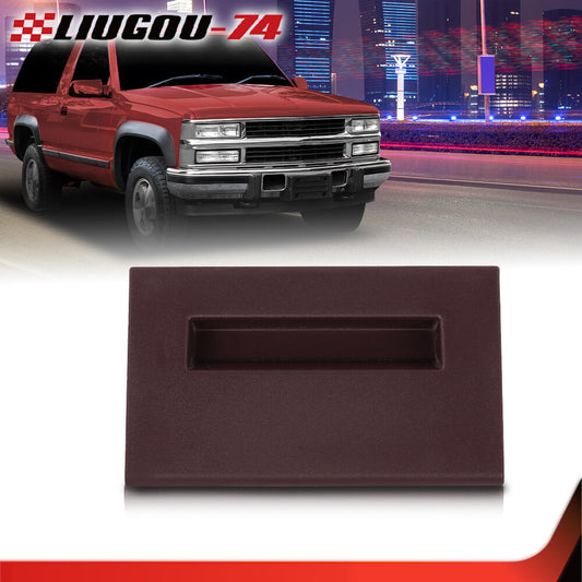 Red dashboard fuse panel cover fits 1988-1994 for Chevrolet and for GMC Suburban Blaze trucks. Q