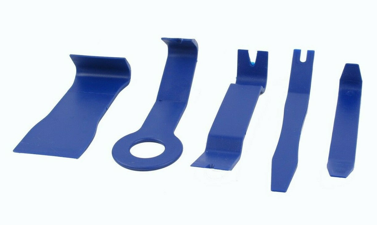 5Pcs Car Dash Door Trim Panel Molding Clip Retainer Remover Removal Pry Tool Kit Q