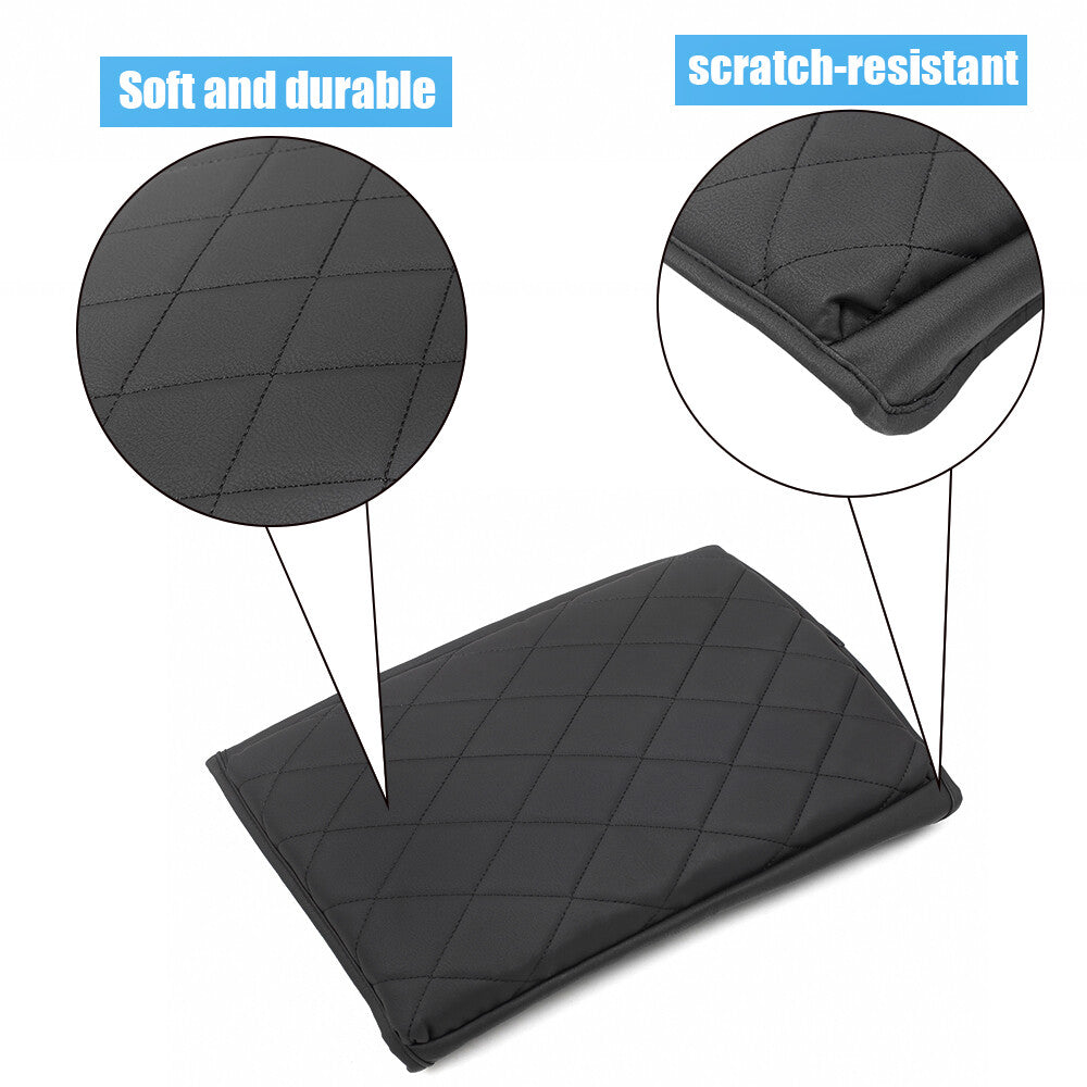 New Car Armrest Cover for Model 3 /Y PU Leather Center Console Cover