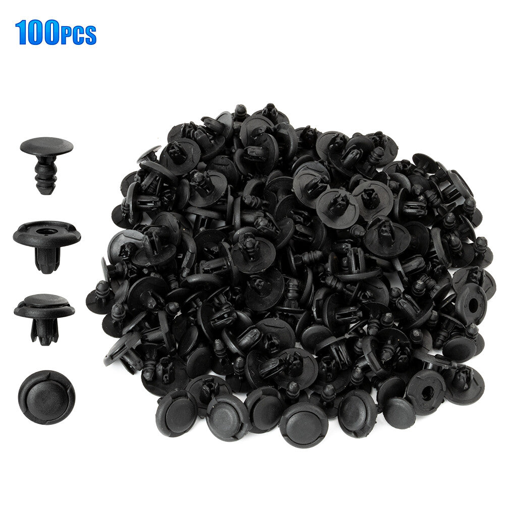 100-piece pack of 91512-SX0-003 front fender clamp retainer anti-collision rivets suitable for Acura replacement Q