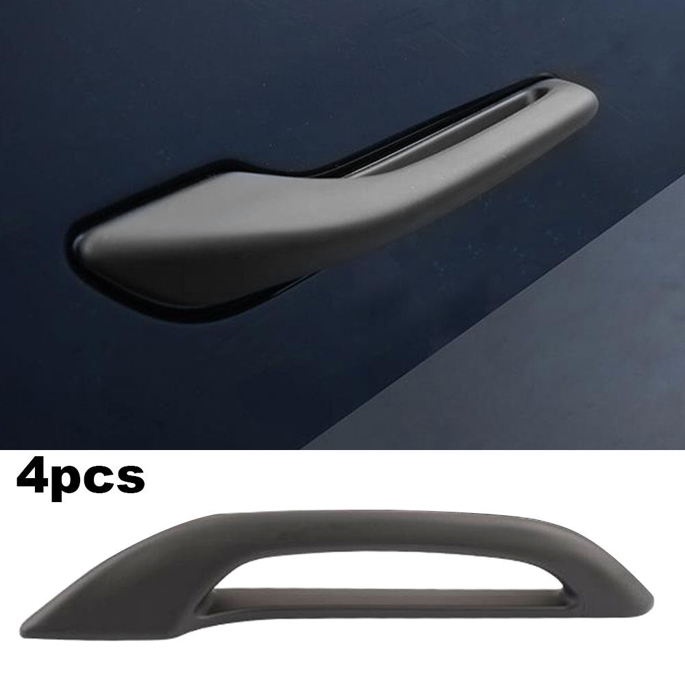 4-Pack Matte Black Car Door Handles for Model Y 3 - Exterior Door Handles n