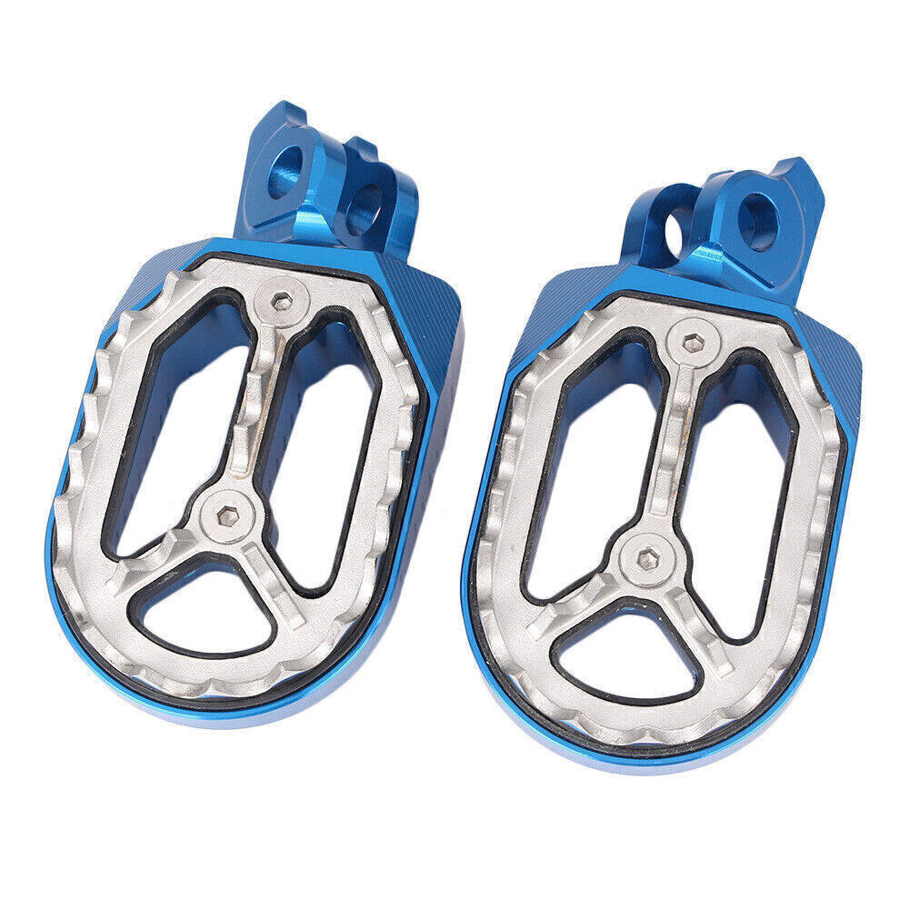Blue Racing Footpegs for Suzuki RMZ250 RMZ450 2010 2011 2012 2013 2014 2015 Q