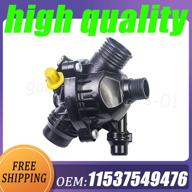 Engine thermostat suitable for BMW X3, X5, Z4, E93, E92, E90, E87, 323i, 325i, 328i, model number 11537549476.