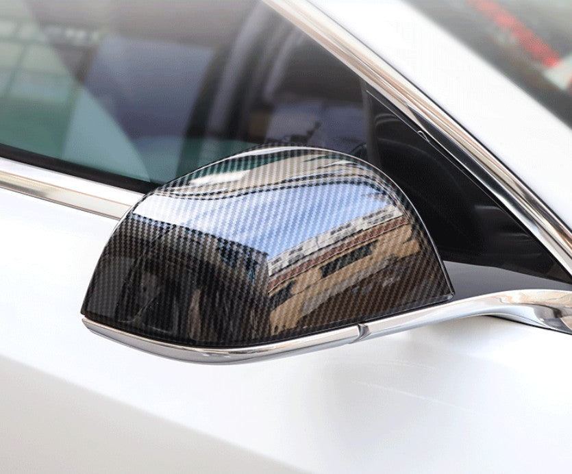 2 Piece Universal Black Car Trim Front Hood Scoop Airflow Intake Cover- v