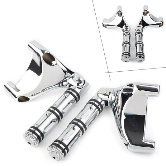Rear Passenger Footrest Peg Mount for Harley Sportster XL883 1200 2004-2013 12
