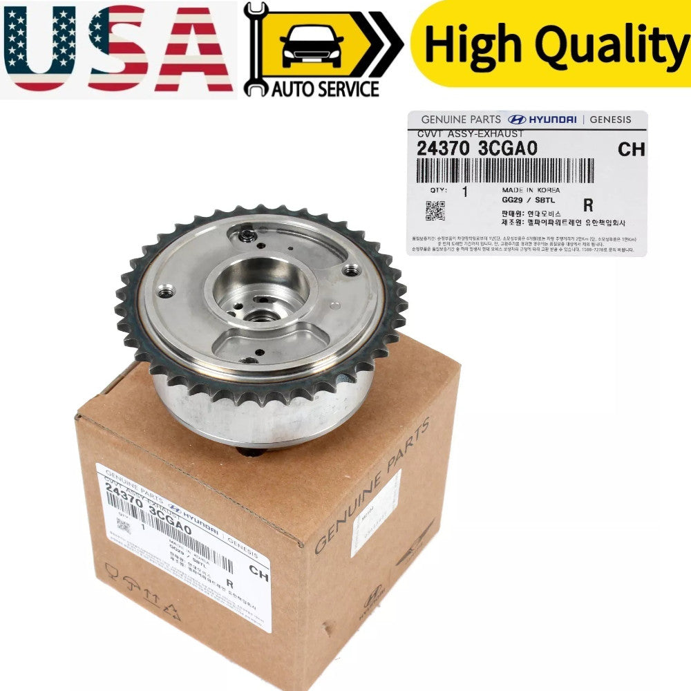 CVVT EXHAUST TIMING GEAR ! VARIOUS for HYUNDAI for KIA 3.3L-3.8L 12-24 243703CGA0