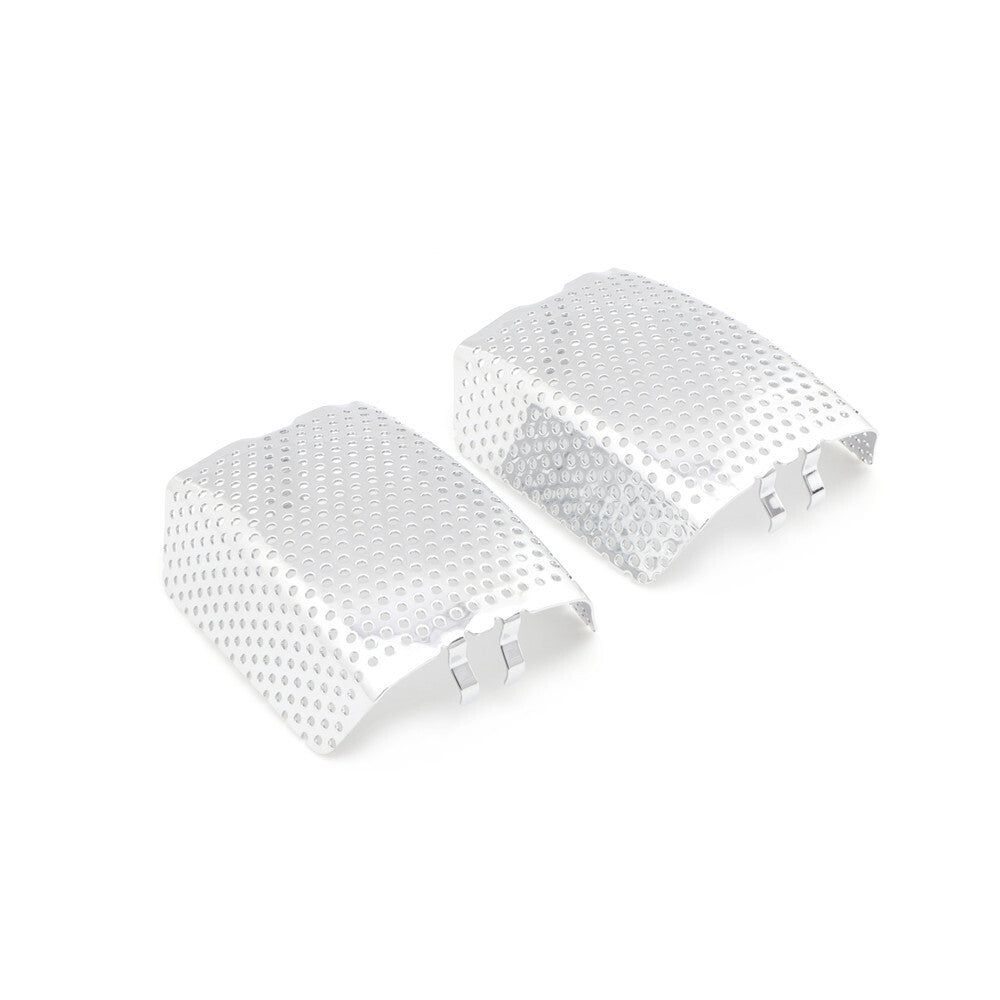 Chrome Front Brake Caliper Insert Set Cover for Harley Touring Street Glide FLHX Q