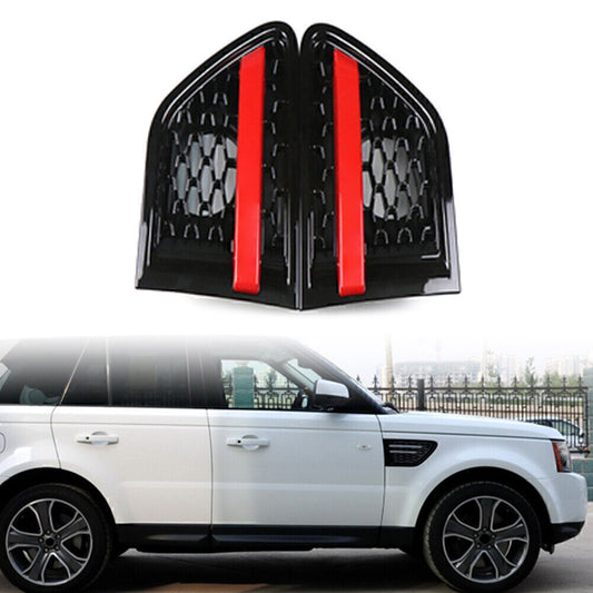 Fender Air Vent Grille Grill Black Red for Land Rover for Range Rover Sport 2010-13