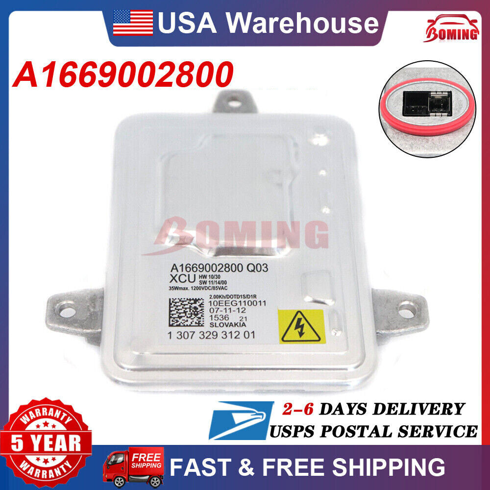 New A1669002800 Xenon HID Headlight Ballast Unit for Mercedes-Benz C ML Q