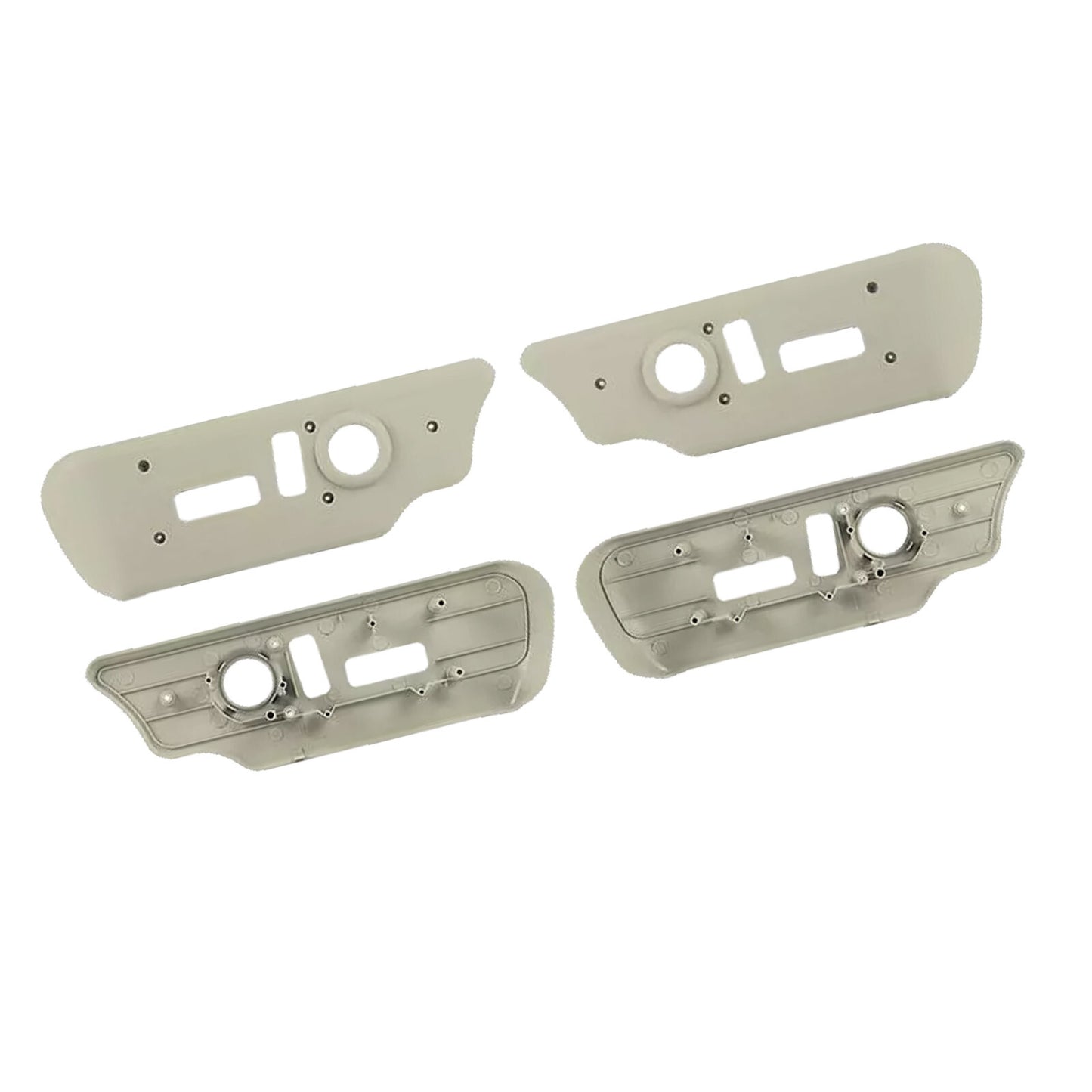 Driver and passenger power for seat switch panel bezel trim for 2003-06 for Chevrolet for GMC trucks. Q
