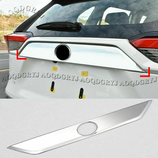 for TOYOTA RAV4 2019-2022 Chrome Plated Rear Trunk Lid Molding Strip Cover Trim