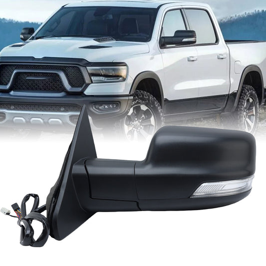 F¨¹r for Dodge for Ram 1500 2019-2024 Au?enspiegel R¨¹ckspiegel Spiegel Beheizt Links