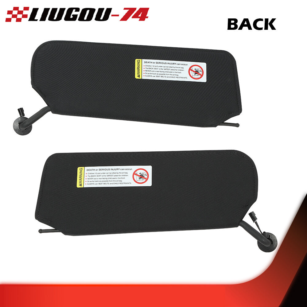 Suitable for 1997-2004 for Corvette sun visor vanity mirror C5, 1 pair of sun visors.