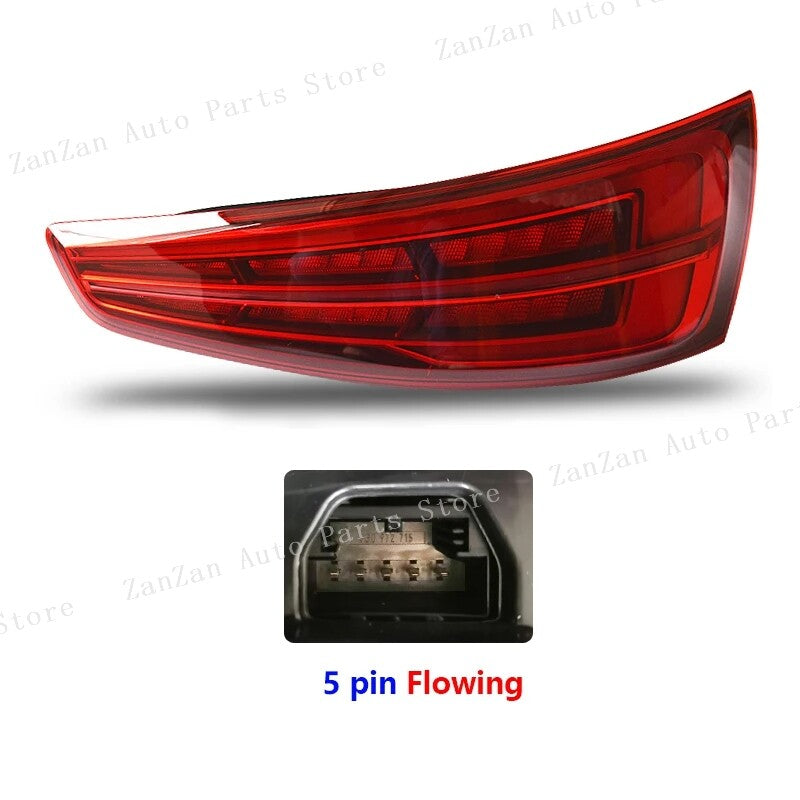 LED Rear Brake Lamp Dynamic Steering Tail Light Left for Audi Q3 2016-2019