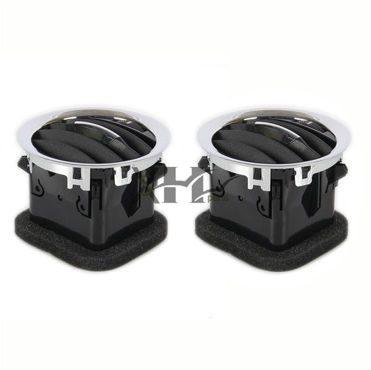 2 * Chrome dashboard AC ventilation kit suitable for OPEL #13417363# Q