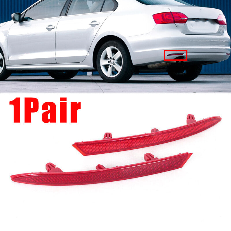 2Pcs for Volkswagen for Jetta 2011-2014 Rear Bumper reflector Light turn signal lamp