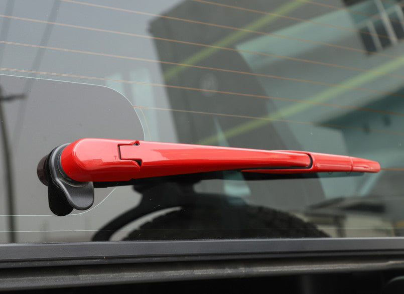 Front & Rear Window Windshield Wiper Blade Trim Red Fits for Jeep for Wrangler JL v