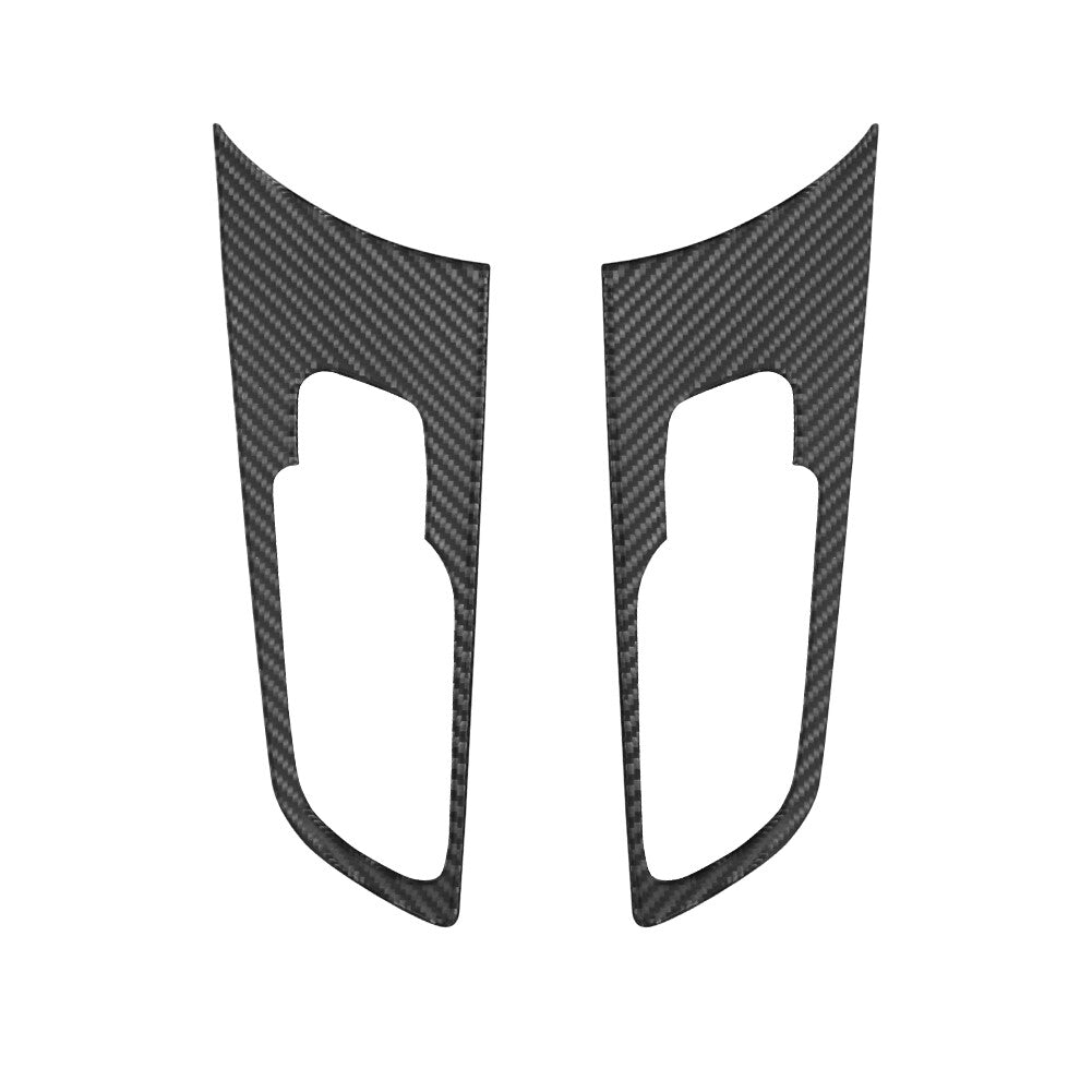 for VW for Golf MK7 2014-2019 Carbon Fiber GPS Navigation Panel Cover Trim Sticker v