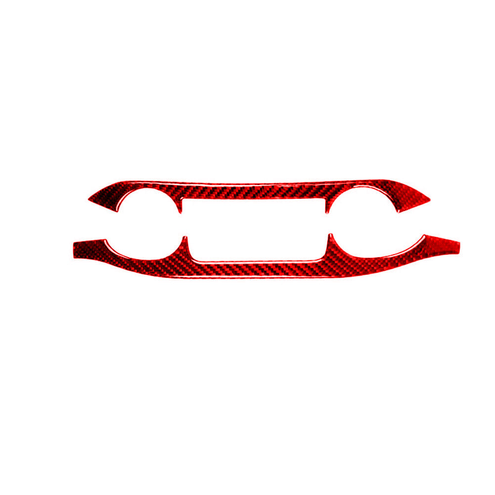 4X Storage Cover Trim Strips Carbon Fiber Sticker for CADILLAC CTS SPORT 2008-UP v