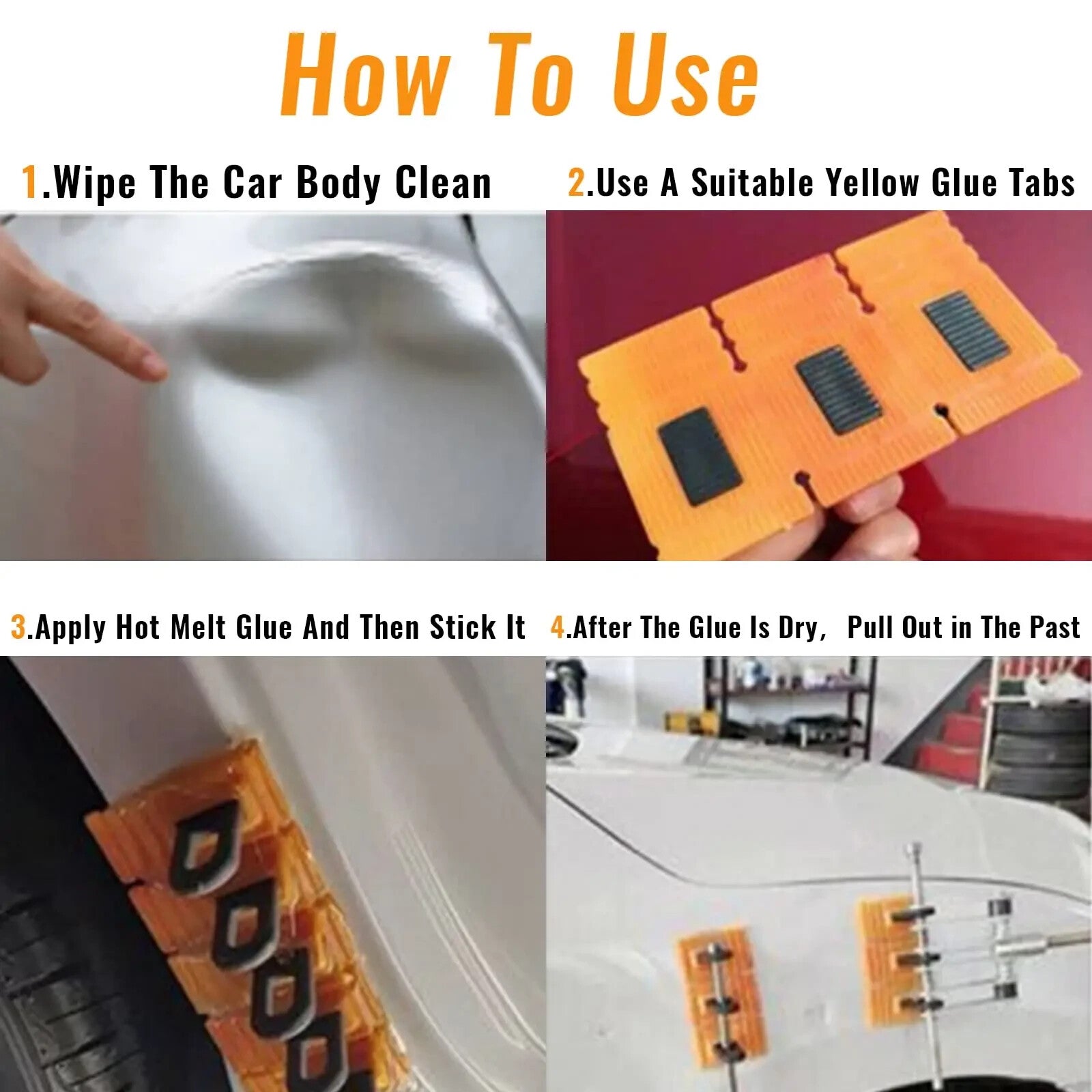 Car Dent Repair Tools Heavy Duty Paintless Repair Removal Tool Dent Puller v