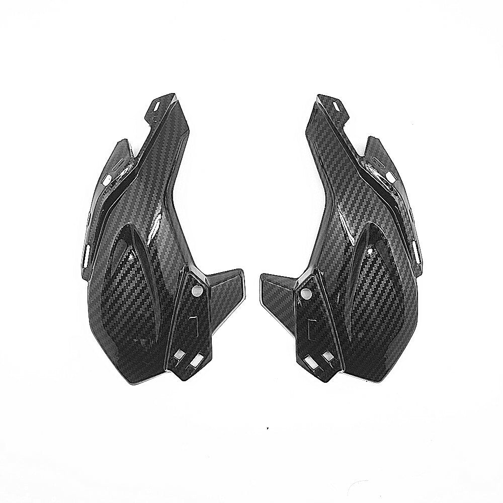 for Kawasaki Z900 2017-2019 Front HEADLIGHT SIDE COWLING TRIMS TWILL WEAVE