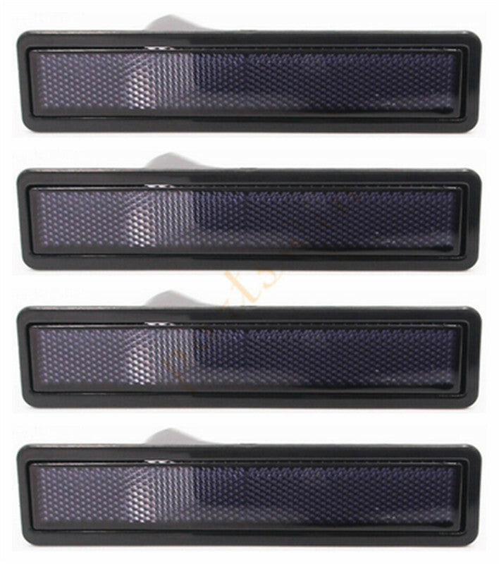 4-Piece Smoke Bumper Side Marker Lights for 1984-1991 E30 3 n