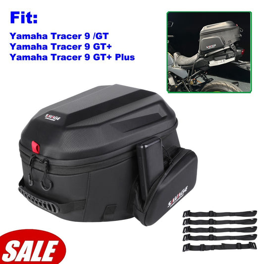 For 2021-2025 for Yamaha Tracer 9 /GT Rear for Seat Luggage Tail Bag Storage Waterproof Q