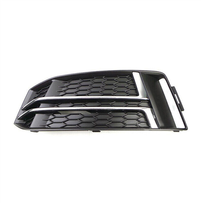 for AUDI for A4 B9 S-LINE 2016-2018 Left Side Front Fog Light Cover Bumper Grille Q