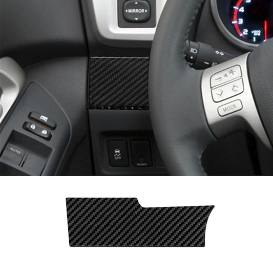 Red Carbon Fiber Front Door Memory for Seat Switch Trim For Land for Range Rover Sport v