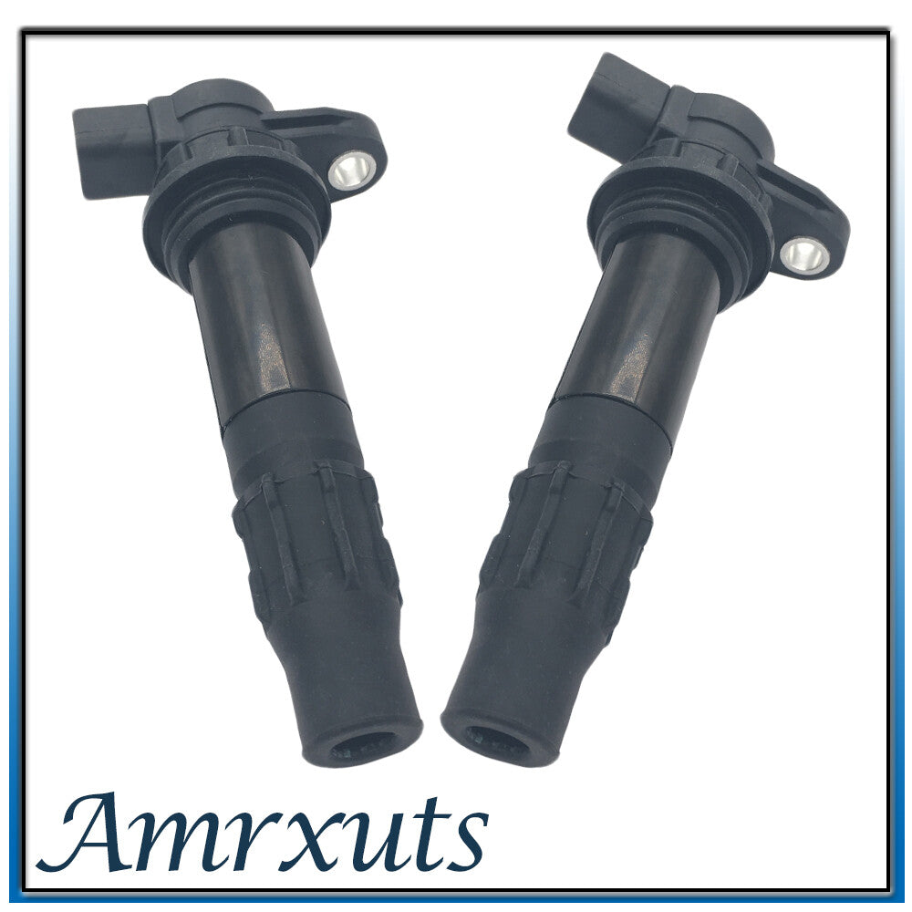 Two ignition coils suitable for Yamaha 6B6-82310-00-00, 6D3-82310-00, and 6D3-82310-01-00- n
