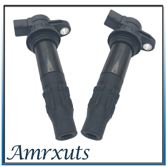 Two ignition coils suitable for Yamaha 6B6-82310-00-00, 6D3-82310-00, and 6D3-82310-01-00- n