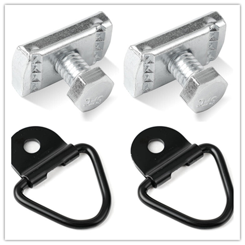 Truck bed rail mounting clamps Utili rail kit for Frontier Titan 2 