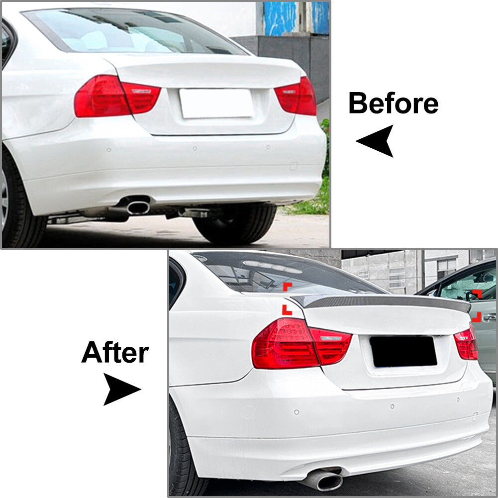 Rear Roof Trunk Spoiler Lip for BMW 3 Series E90 Sedan 2005-2012 2006 2007
