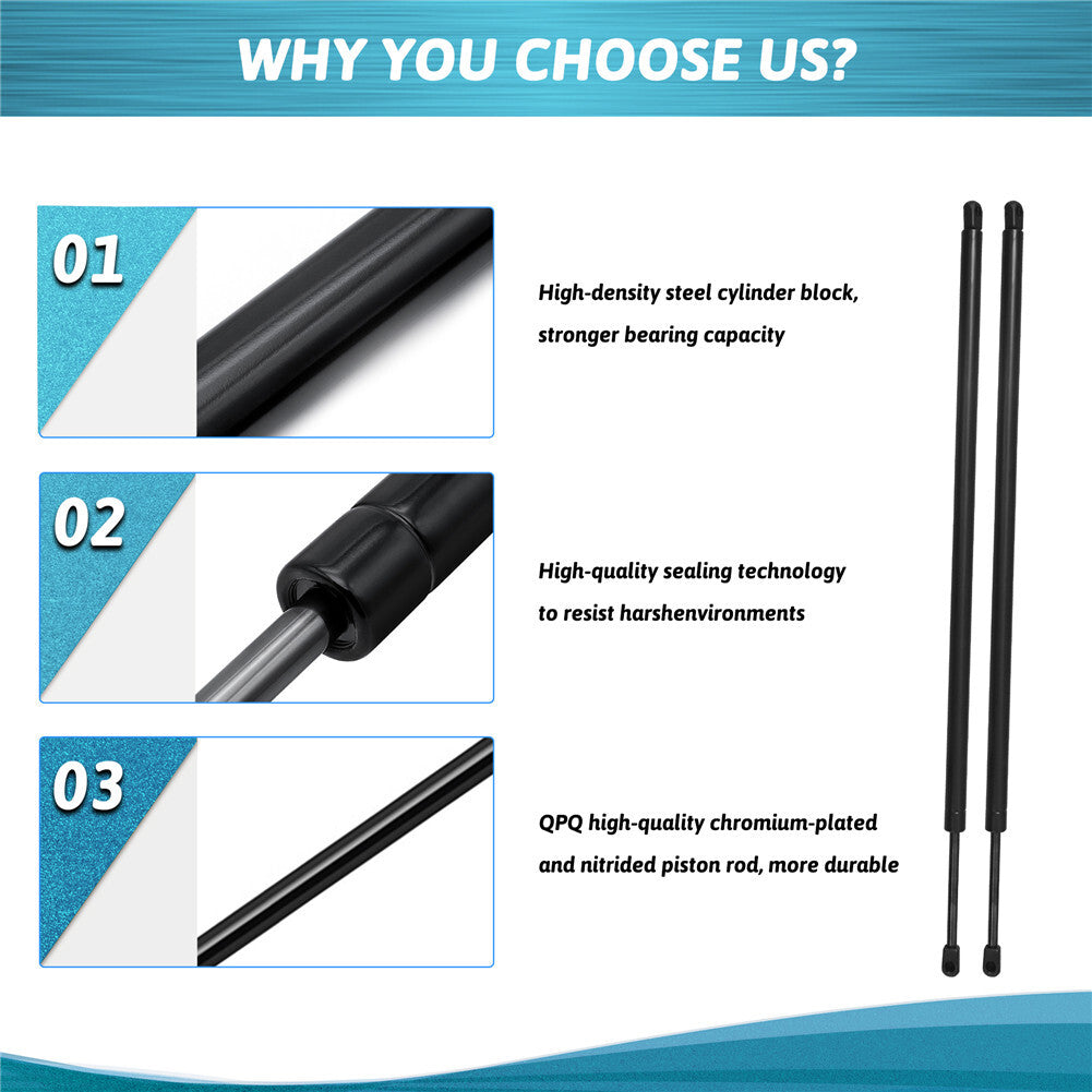 2x  for ford  Ranger Tonneau Rear Cover Lift Supports AVM 4570 500302 2002-2007 Q