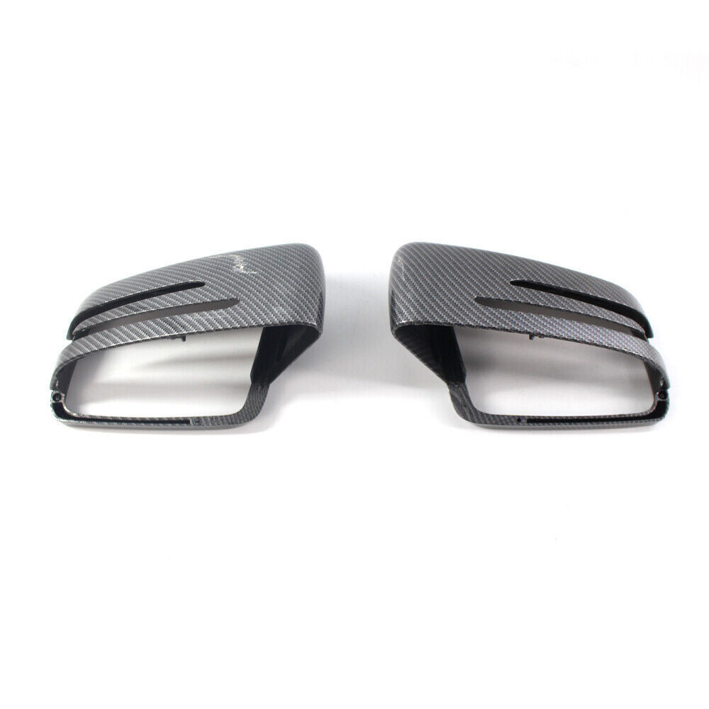 Carbon Fiber Rear View Side Mirror Cover Trim for Benz 2011-2018 for Benz W212 W204