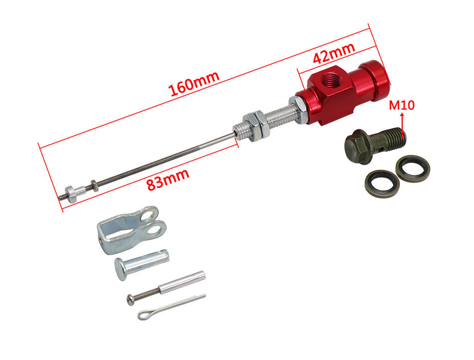 Racing Motorcycle Modified Hydraulic Clutch Cable Hydraulic Brake Pump Cylinder Q